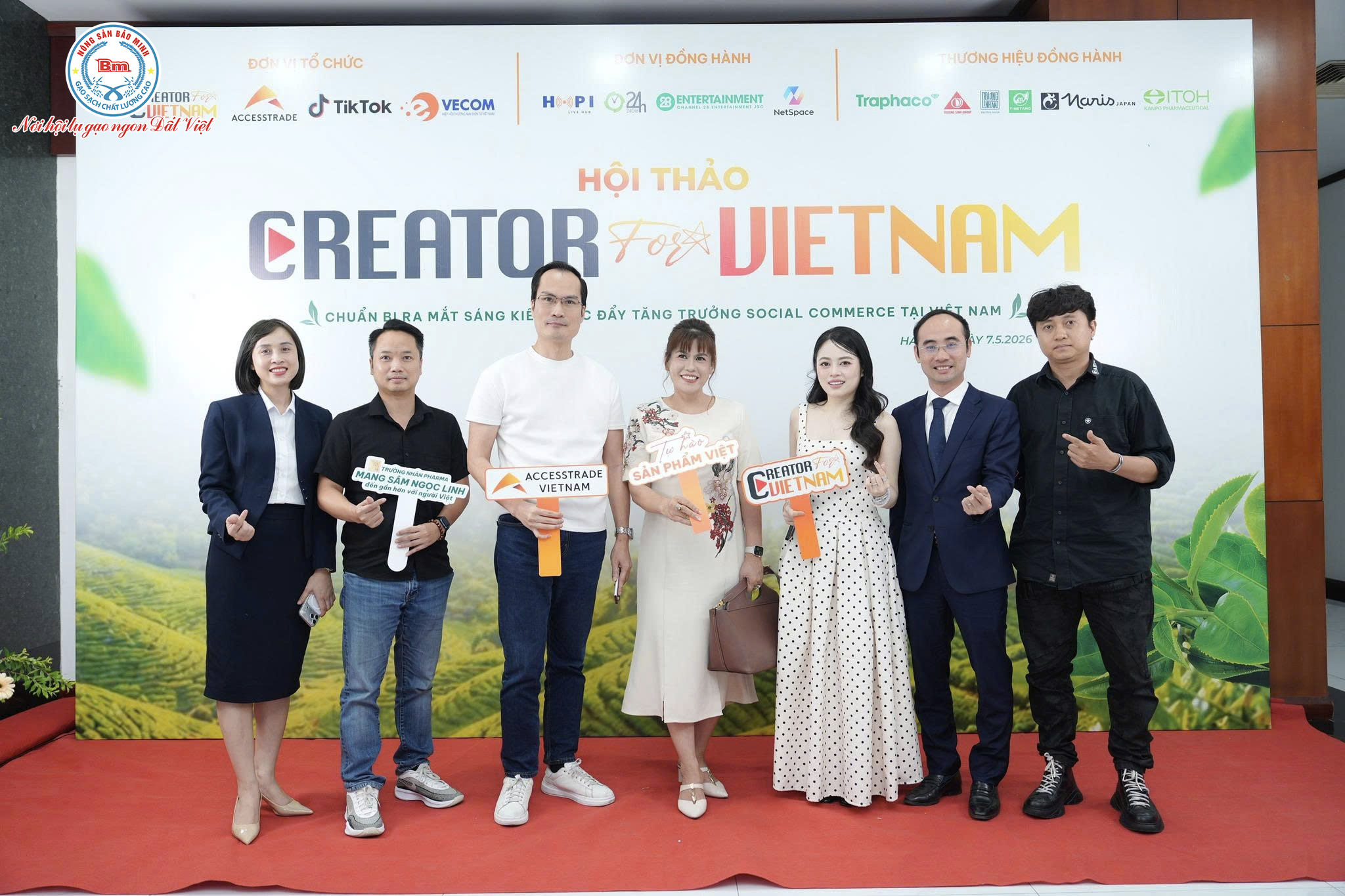 BẢO MINH TẠI CREATOR FOR VIETNAM: LAN TỎA GIÁ TRỊ NÔNG NGHIỆP TỬ TẾ TRONG KỶ NGUYÊN SỐ