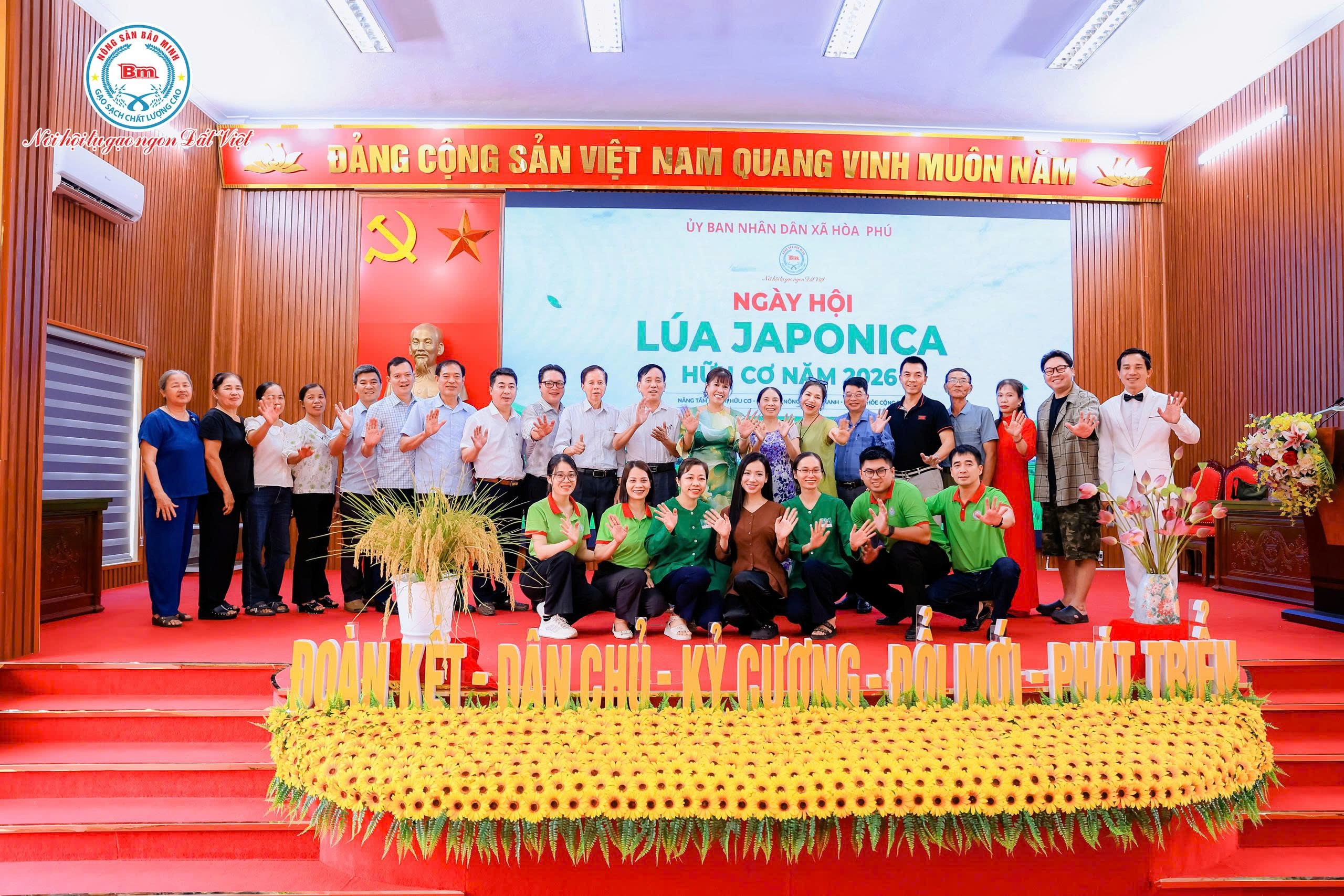 [SỰ KIỆN ĐẶC BIỆT] TRẢI NGHIỆM MÙA VÀNG JAPONICA HỮU CƠ CÙNG BẢO MINH