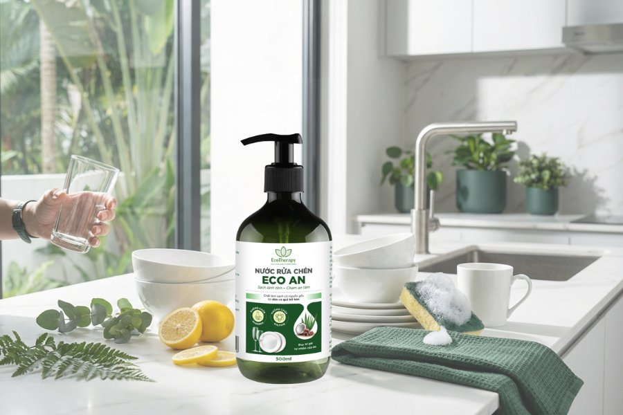 Trải nghiệm Nước rửa chén thiên nhiên ECO AN có gì khác?