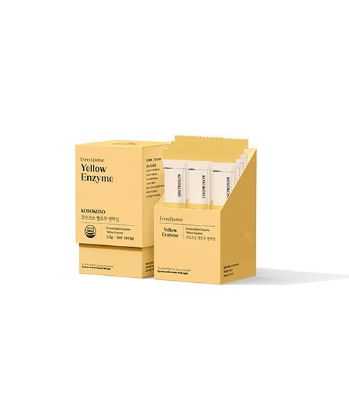 ENZYME HỖ TRỢ TIÊU HÓA, THẢI ĐỘC, BẢO VỆ SỨC KHỎE CAO CẤP KOSOKOSO YELLOW ENZYME