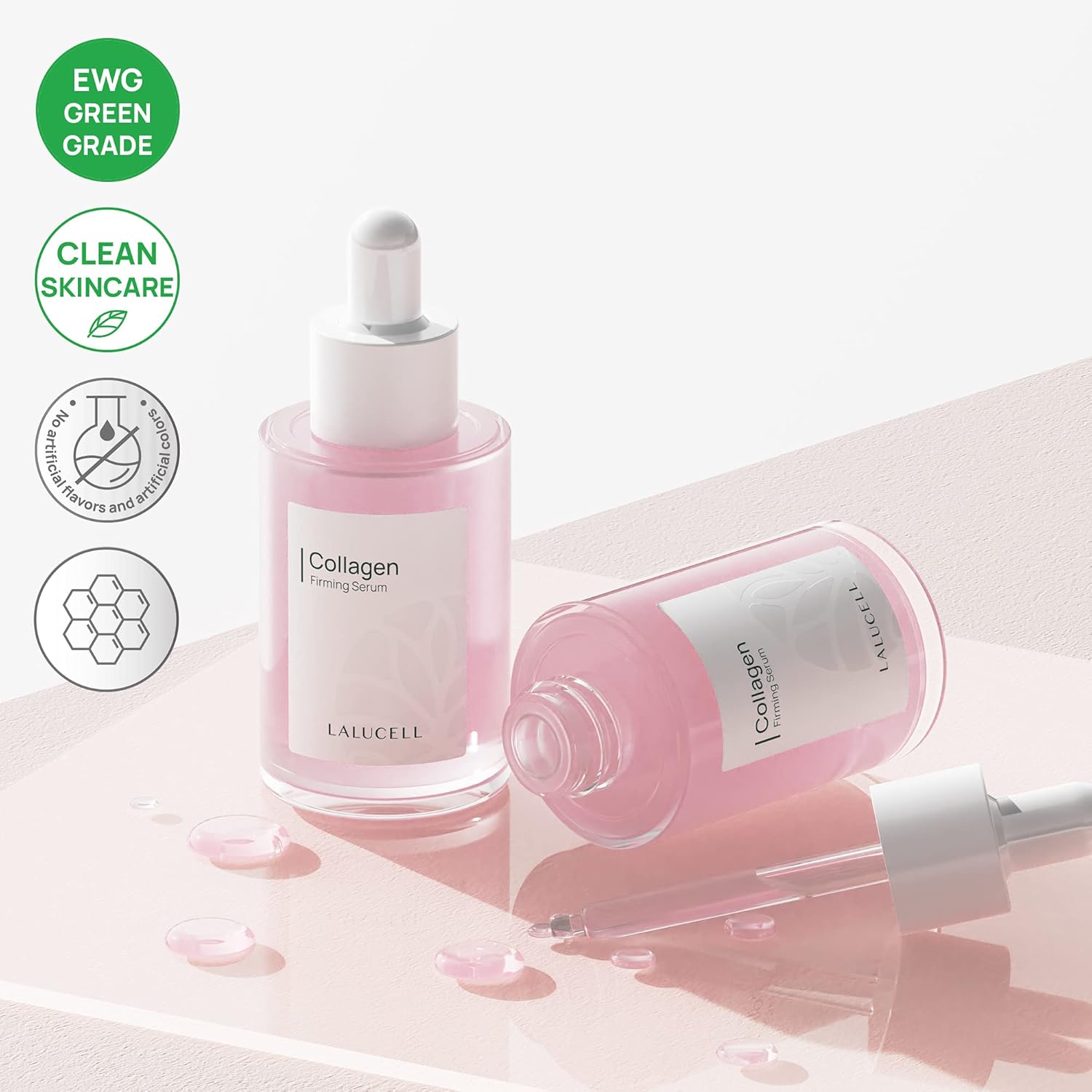TINH CHẤT COLLAGEN LÀM SĂN CHẮC DA CHỐNG NẾP NHĂN LALUCELL COLLAGEN FIRMING SERUM 33ML