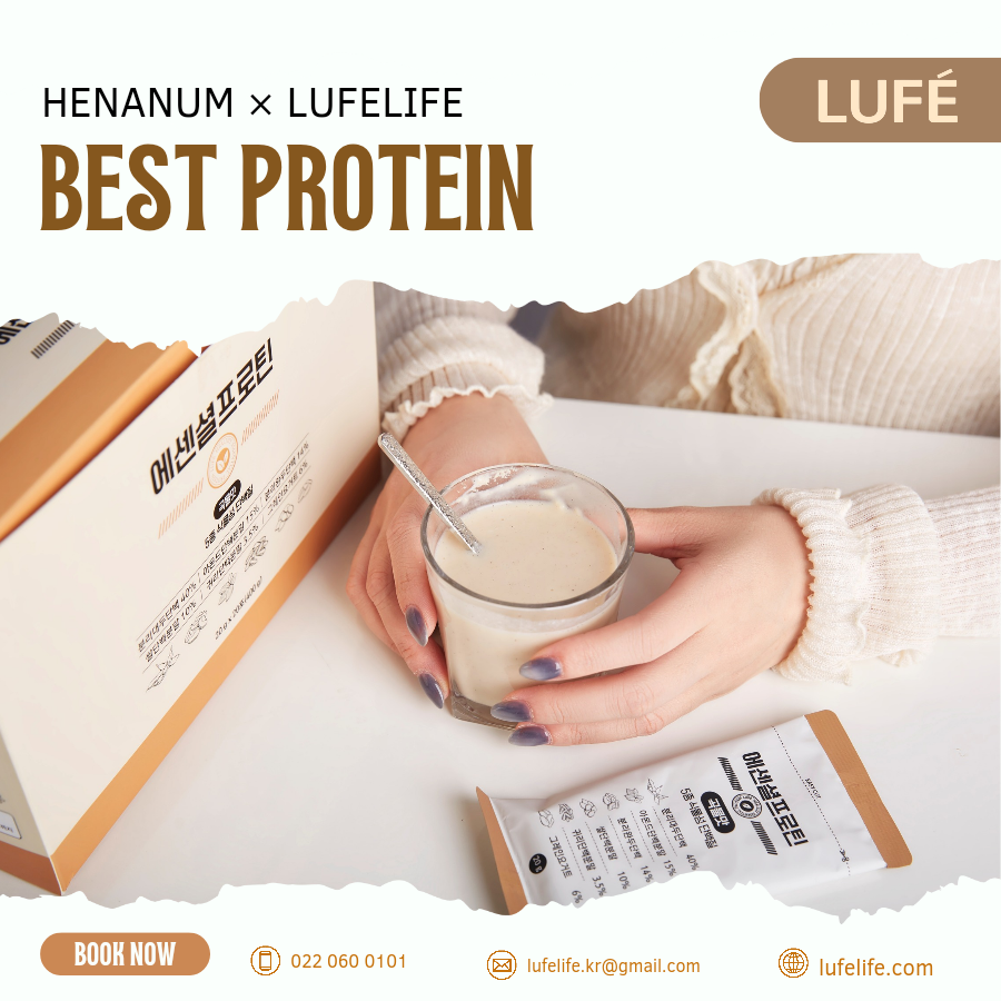 BỘT UỐNG DINH DƯỠNG PROTEIN LUFE CAO CẤP (HƯƠNG VỊ NGŨ CỐC)