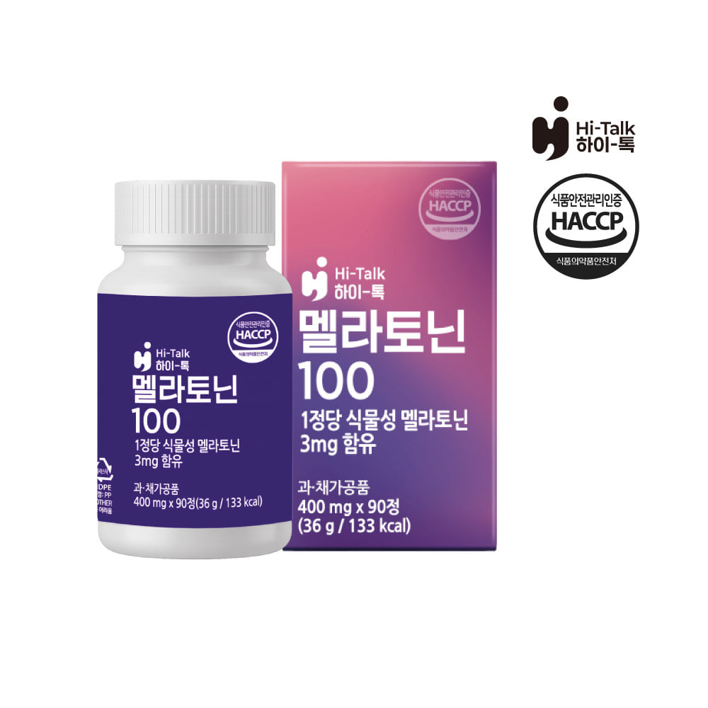 THỰC PHẨM HỖ TRỢ GIẤC NGỦ HI-TALK MELATONIN 멜라토닌100