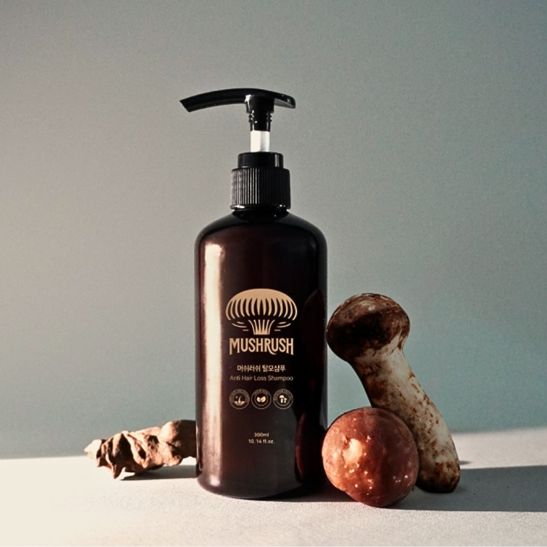 DẦU GỘI TRỊ RỤNG TÓC LUFE MUSHRUSH NATURAL ORGANIC ANTI HAIR LOSS SHAMPOO 300ML