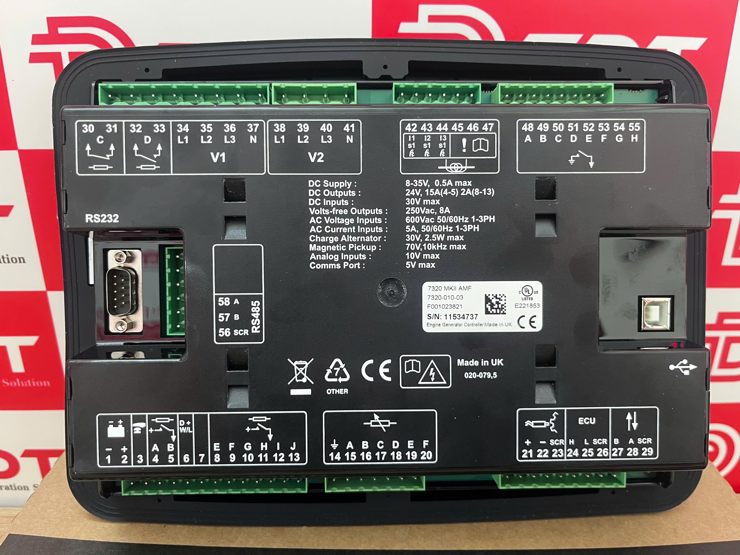 DSE 7320MKII _ Bộ điều khiển máy phát điện Deepsea 7320 MKII