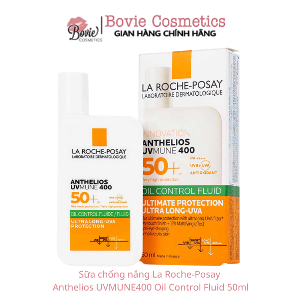 Sữa chống nắng La Roche-Posay Anthelios UVMUNE400 Oil Control Fluid 50ml