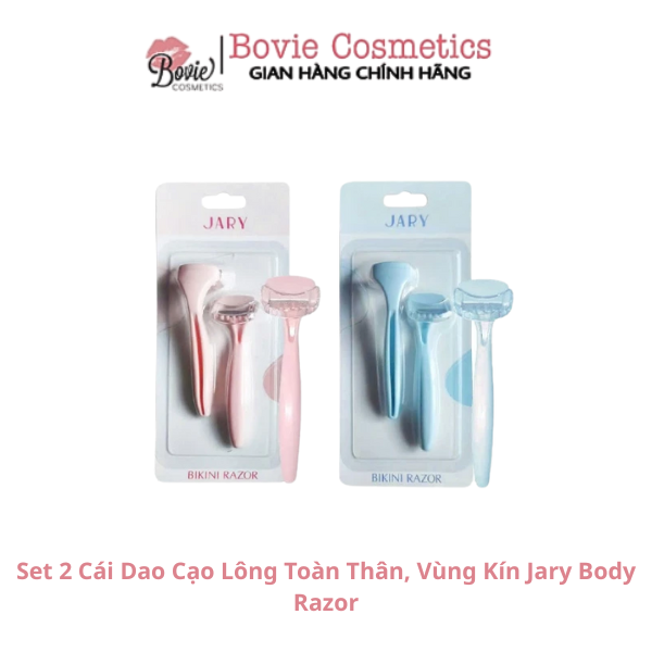 Set 2 Cái Dao Cạo Lông Toàn Thân, Vùng Kín Jary Body Razor