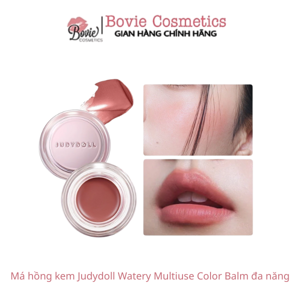 Má hồng kem Judydoll Watery Multiuse Color Balm đa năng