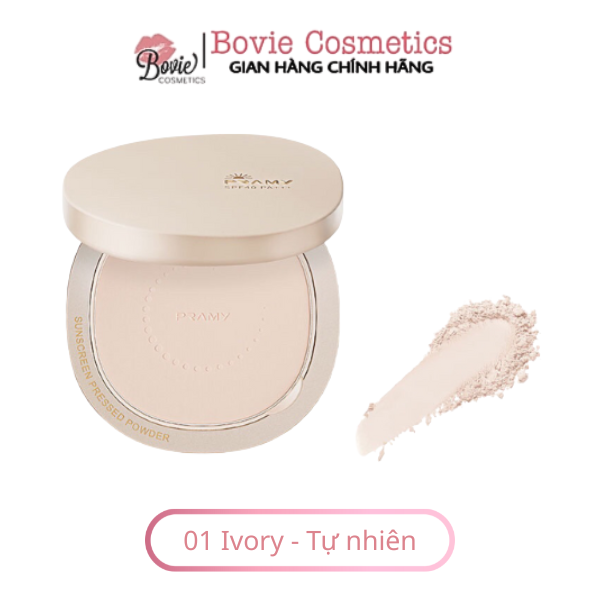 Phấn Phủ Dạng Nén Chống Nắng Kiểm Soát Dầu Pramy Spf40 Pa+++ Sunscreen Pressed Powder 7g