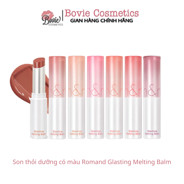 Son thỏi dưỡng có màu Romand Glasting Melting Balm