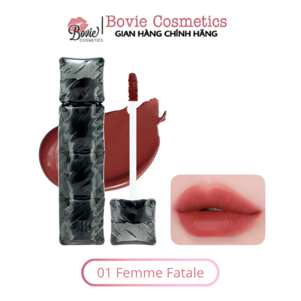 Son Kem Lì, Bền Màu Merzy Puffer Velvet Tint 37g
