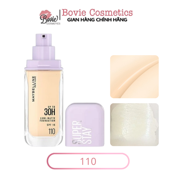 Kem Nền Maybelline Super Stay Lumi Matte 30H Foundation SPF16 35ml