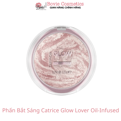 Phấn Bắt Sáng Catrice Glow Lover Oil-Infused 8g