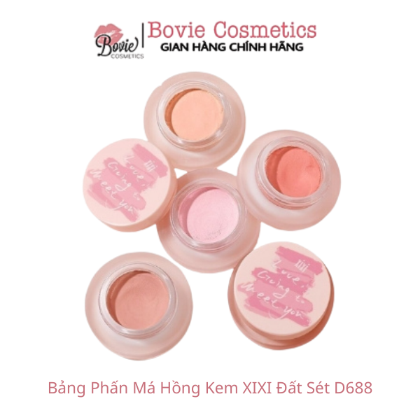 Bảng Phấn Má Hồng Kem XIXI Đất Sét D688