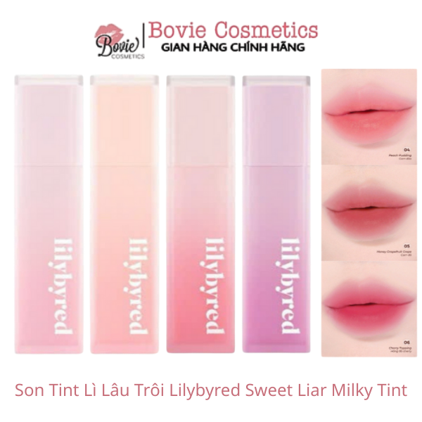 Son Tint Lì Lâu Trôi Lilybyred Sweet Liar Milky Tint