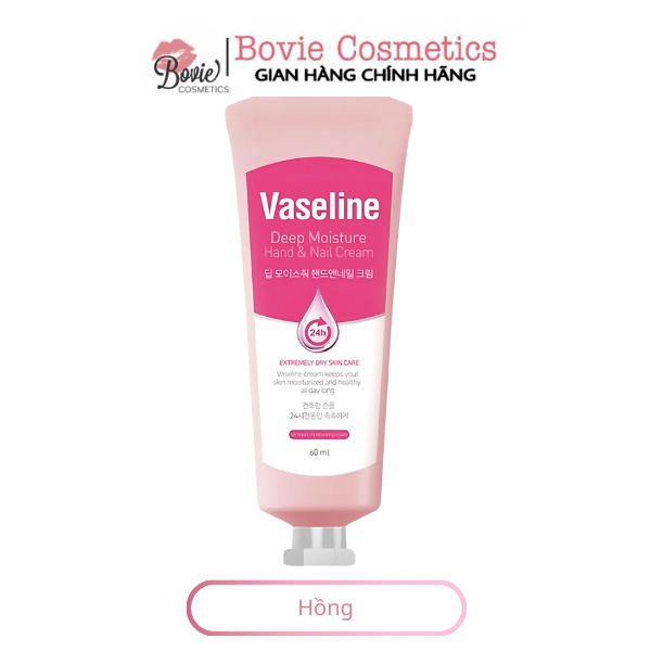 Kem dưỡng da tay và móng Vaseline Deep Moisture Hand & Nail Cream 60ml (tuýp)