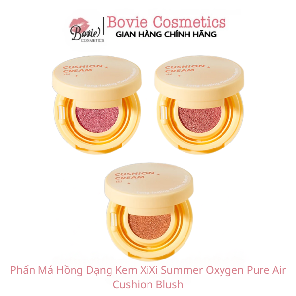 Phấn Má Hồng Dạng Kem XiXi Summer Oxygen Pure Air Cushion Blush D431