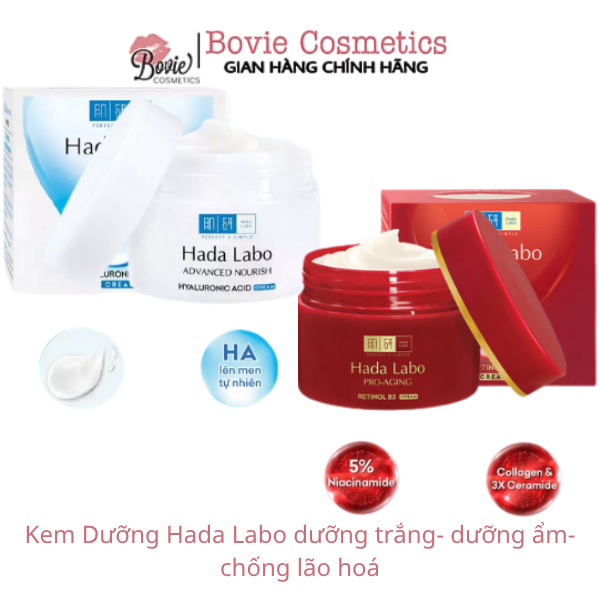 Kem Dưỡng Hada Labo dưỡng trắng- dưỡng ẩm- chống lão hoá