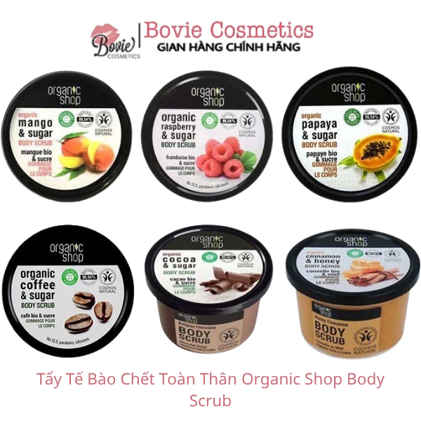 Tẩy Tế Bào Chết Toàn Thân Organic Shop Body Scrub