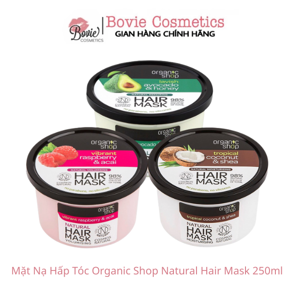 Mặt Nạ Hấp Tóc Organic Shop Natural Hair Mask 250ml