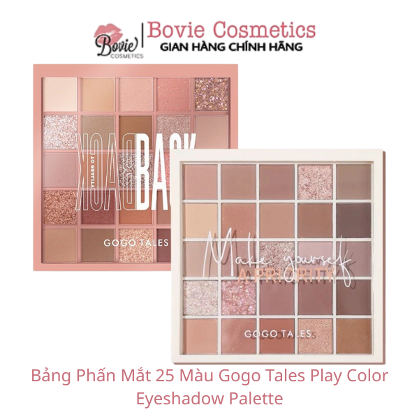 Bảng Phấn Mắt 25 Màu Gogo Tales Play Color Eyeshadow Palette
