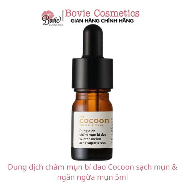 Dung dịch chấm mụn bí đao Cocoon sạch mụn & ngăn ngừa mụn 5ml