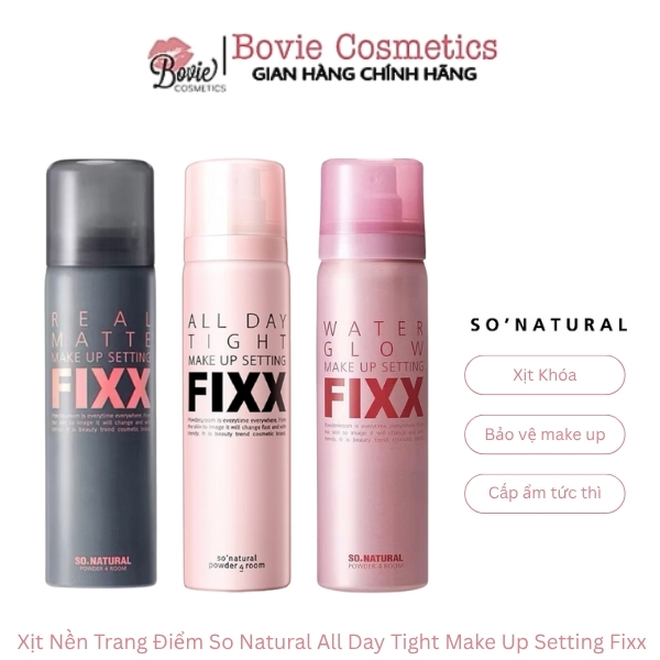 Xịt Makeup So Natural All Day Tight Fixx