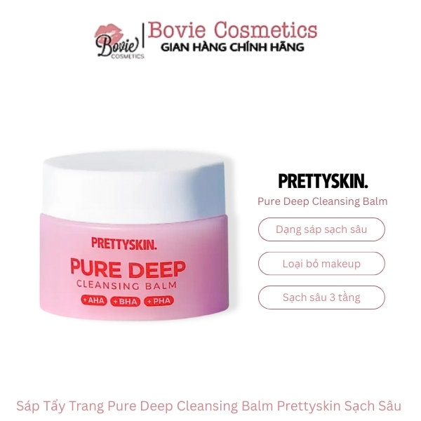 Sáp Tẩy Trang Prettyskin Pure Deep làm sạch sâu dễ nhũ hóa dưỡng ẩm da