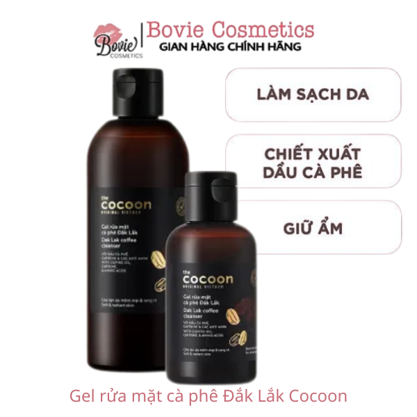 Gel rửa mặt cà phê Đắk Lắk Cocoon