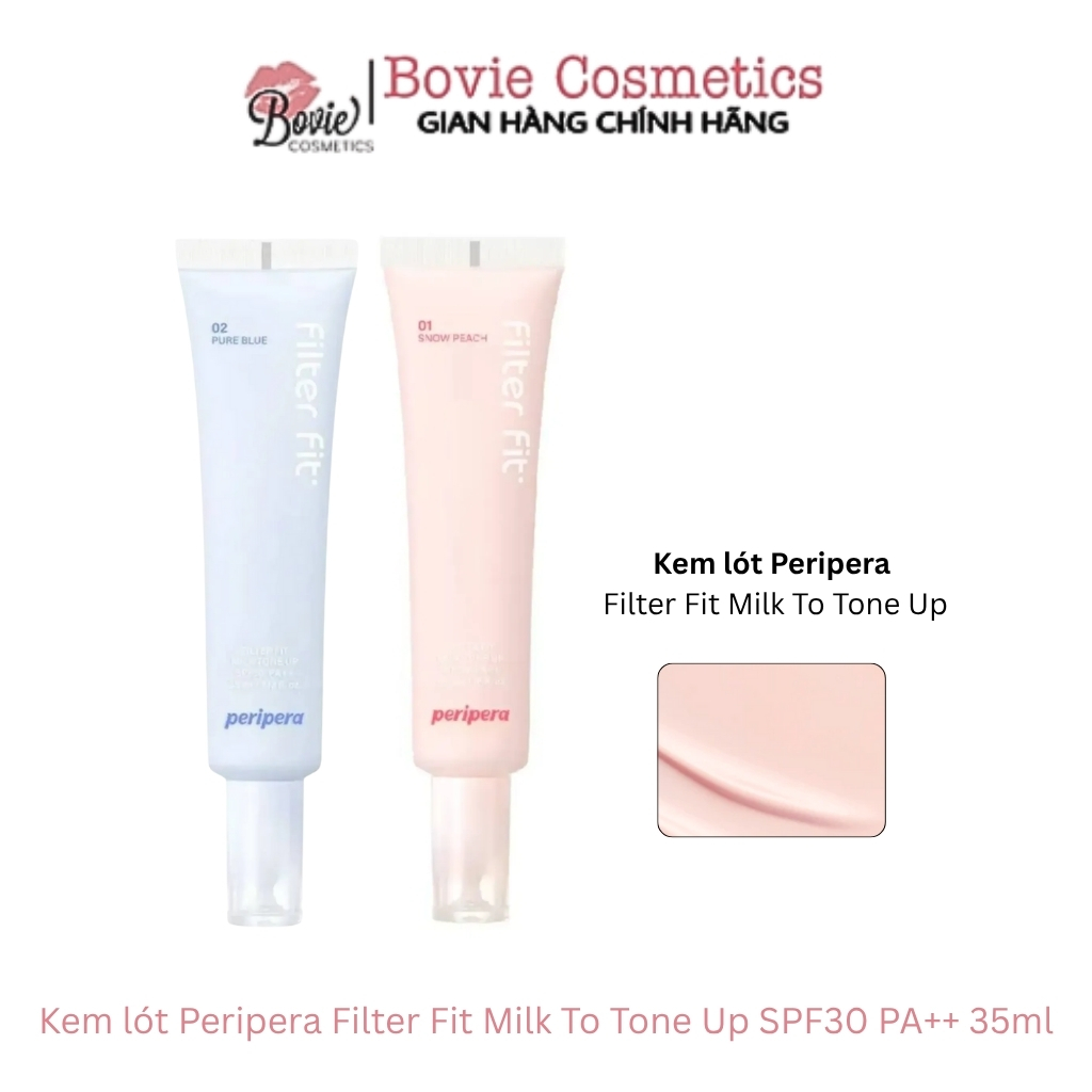 Kem Lót Nâng Tone Chống Nắng Mỏng Nhẹ Tự Nhiên Filter Fit Milk SPF30 PA++ 35ml