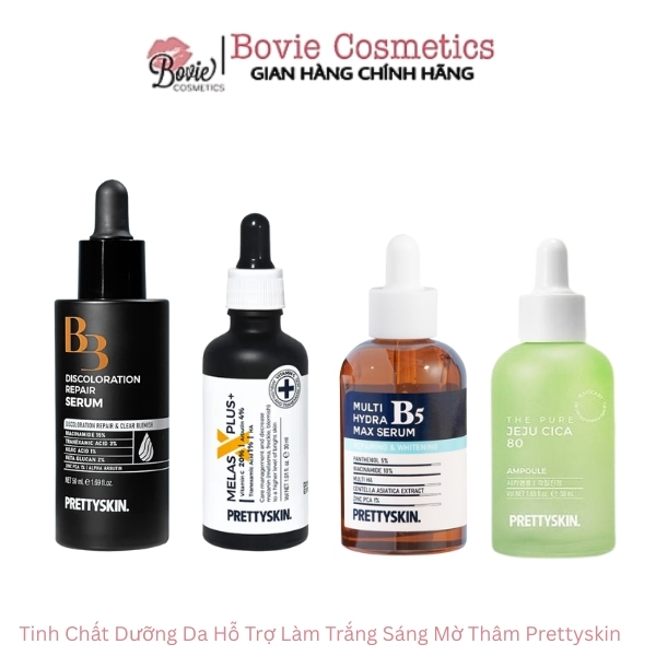 Tinh Chất Prettyskin Hỗ Trợ Phục Hồi, Làm Trắng, Đều Màu Da Phù Hợp Mọi Loại Da Prettyskin Ampoule Serum