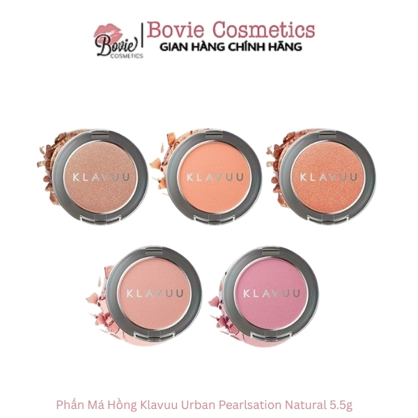 Phấn Má Klavuu Urban Pearlsation Natural 5.5g