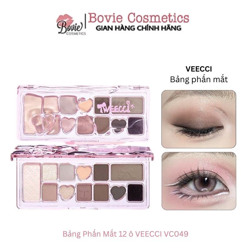 Bảng Phấn Mắt 12 ô VEECCI VC049
