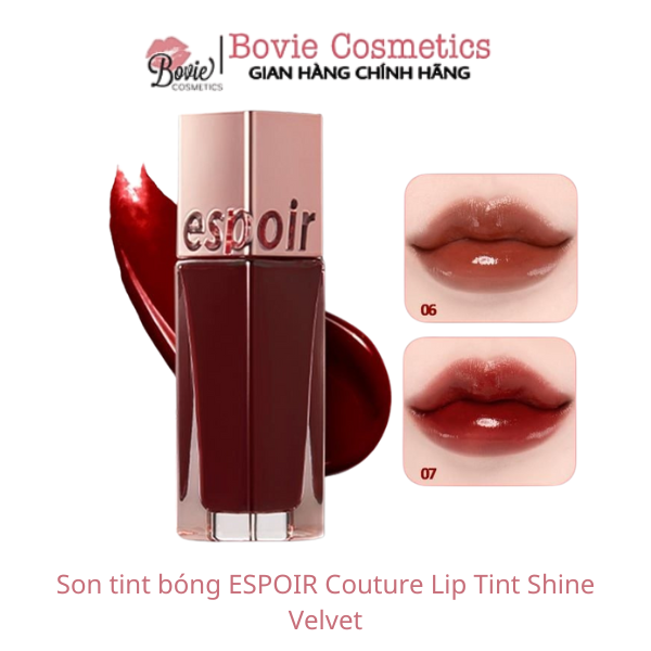 Son tint bóng ESPOIR Espoir Couture Lip Tint Shine Velvet