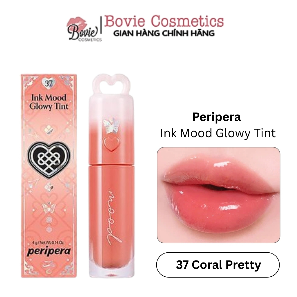 Son tint bóng Peripera Ink Mood Glowy Tint 4g