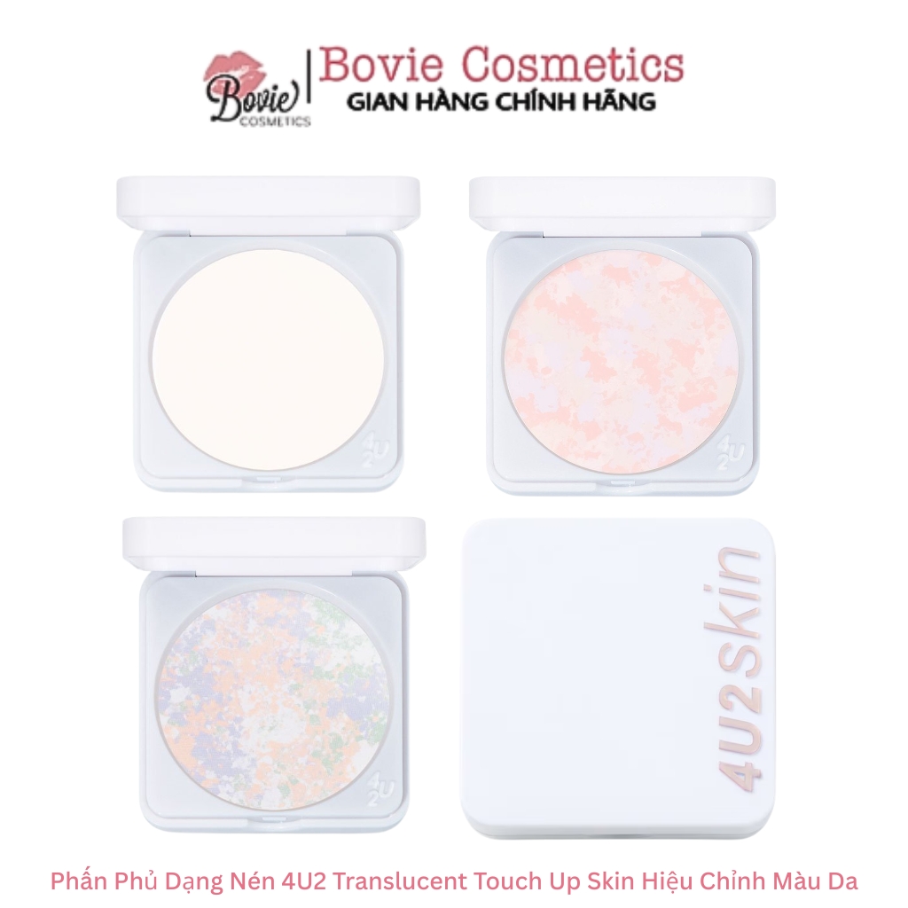 Phấn Phủ Dạng Nén 4U2 Translucent Touch Up Skin Hiệu Chỉnh Màu Da