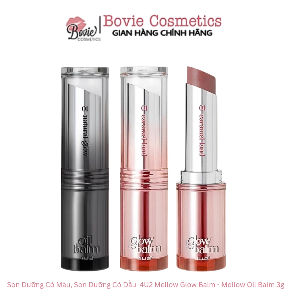Son Dưỡng Có Màu 4U2 Mellow Glow Balm 3g