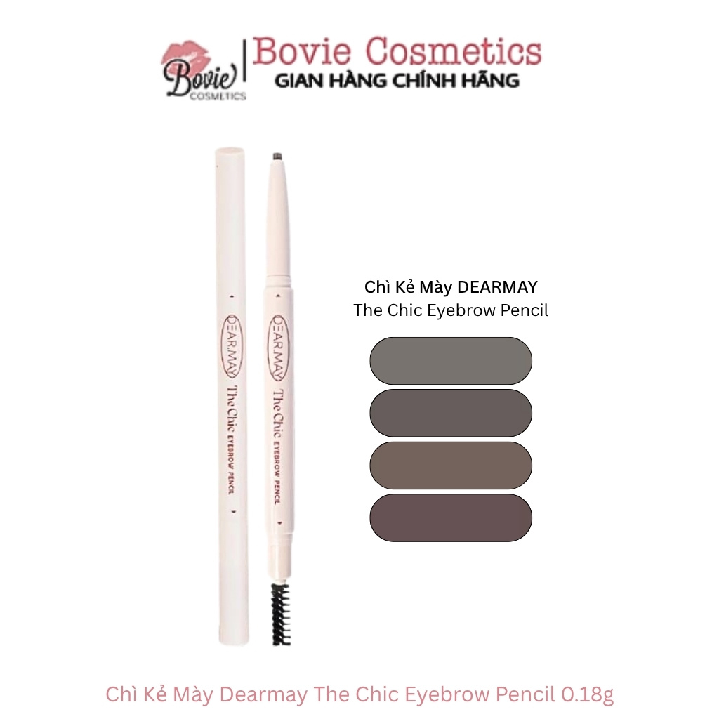 Chì Kẻ Mày Dearmay The Chic Eyebrow Pencil 0.18g
