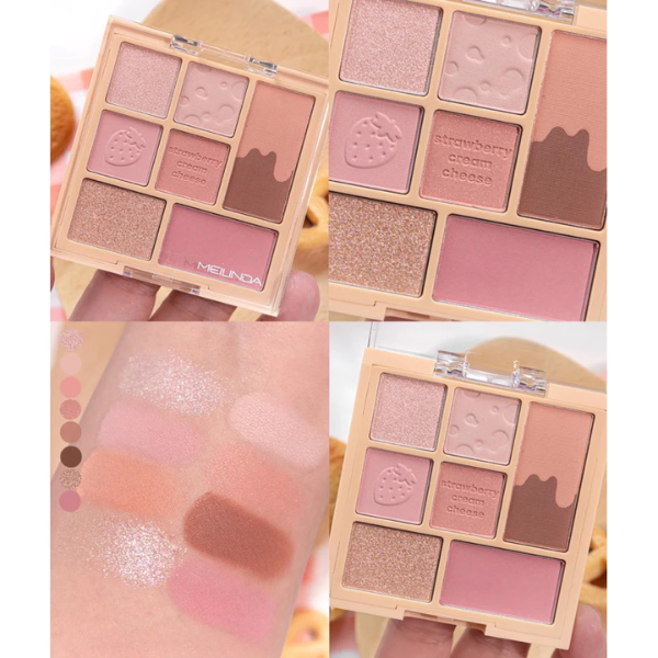 Bảng phấn mắt MEILINDA Cookie Recipe Eye Palette
