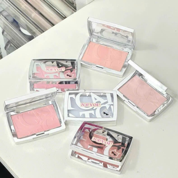 Phấn Má Hồng NEIYOU Đơn Sắc Một Màu Làm Sáng Khuôn Mặt Má Hồng Xanh Loose Powder Blush