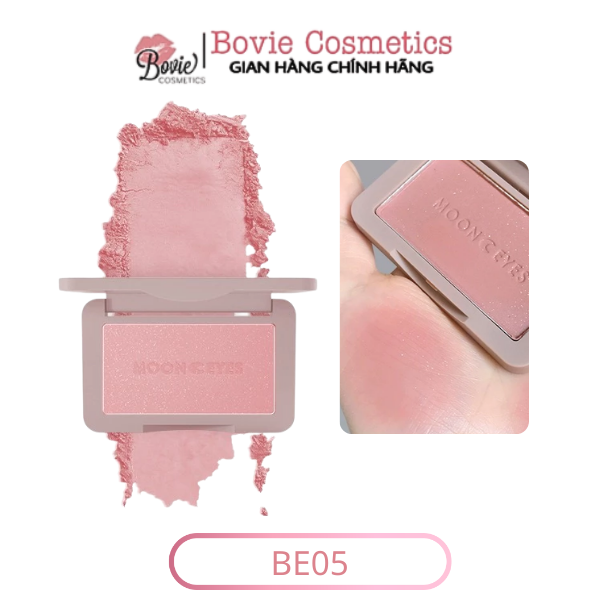 Phấn má hồng Moon Eyes / MoonEyes Color dạng bột mịn tạo khối trang điểm tự nhiên lâu trôi