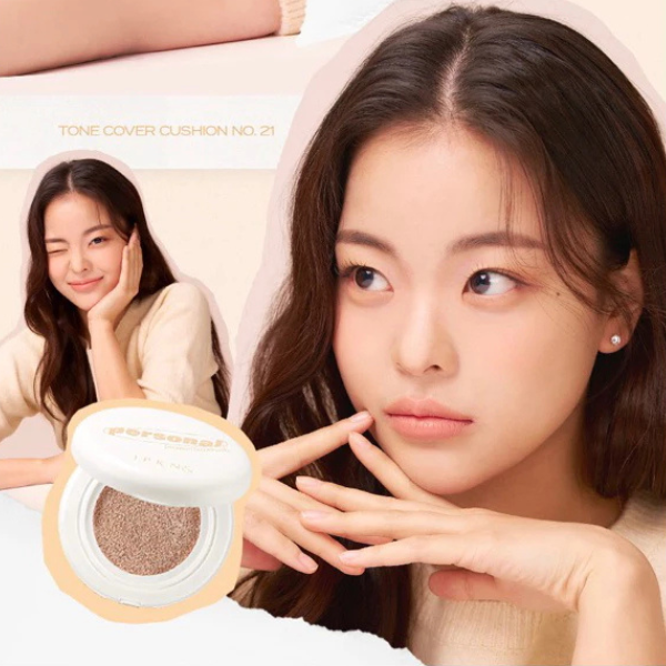 Phấn nước Cushion Kiềm Dầu, Nâng Tone IPKN Personnal Tone Cover