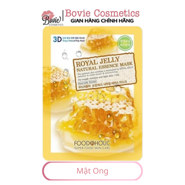 Mặt Nạ Dưỡng Da 3D Foodaholic Natural Essence Mask