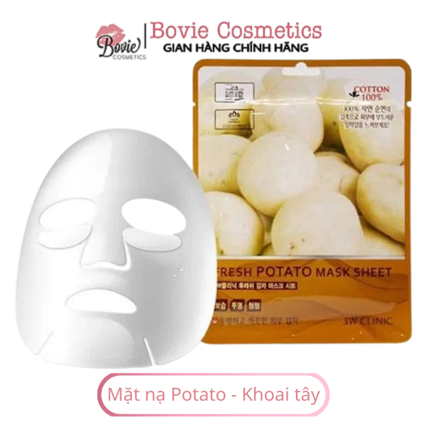Mặt Nạ Giấy Dưỡng Da 3W CLINIC Fresh Mask Sheet