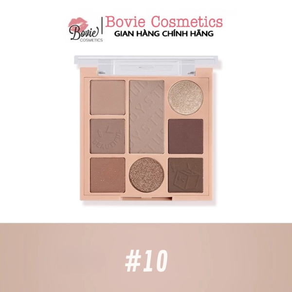 Bảng Phấn Mắt 8 Ô Color School Playing magic cube eye shadow plate