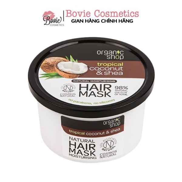 Mặt Nạ Hấp Tóc Organic Shop Natural Hair Mask 250ml