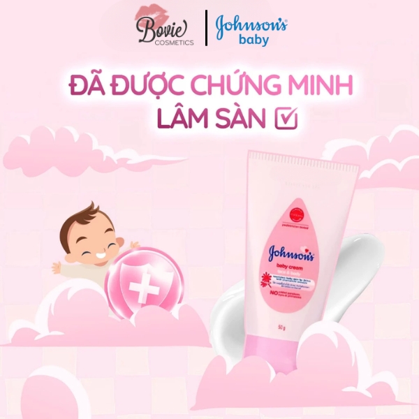 Kem Dưỡng Ẩm Mặt Và Cơ Thể Johnson's Baby Face & Body
