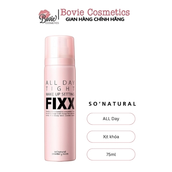 Xịt Makeup So Natural All Day Tight Fixx