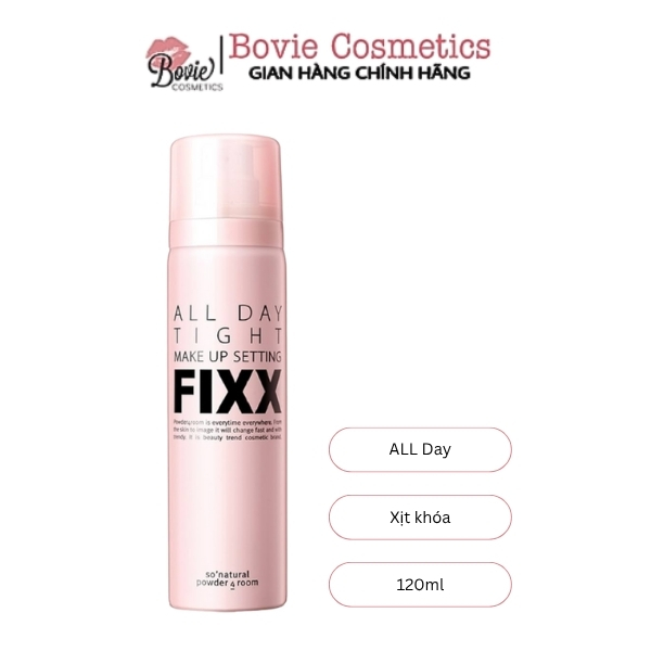 Xịt Makeup So Natural All Day Tight Fixx