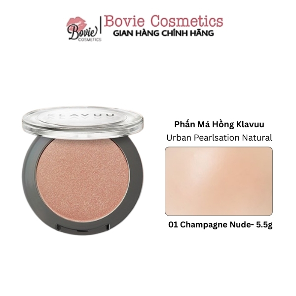Phấn Má Klavuu Urban Pearlsation Natural 5.5g